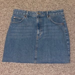 Top Shop Jean Skirt